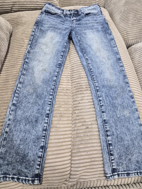 Project Civility Other - Project Civility Boys Acid Wash Straight Leg Stretch Jeans Size 10